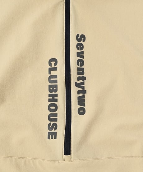 【ANTIQUA GOLF × STCH】Logo Half-Zip-beige