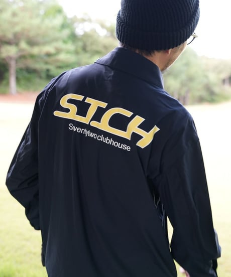 melple×STCH 【Coach jacket-navy（トムキャット コーチジャケット）】