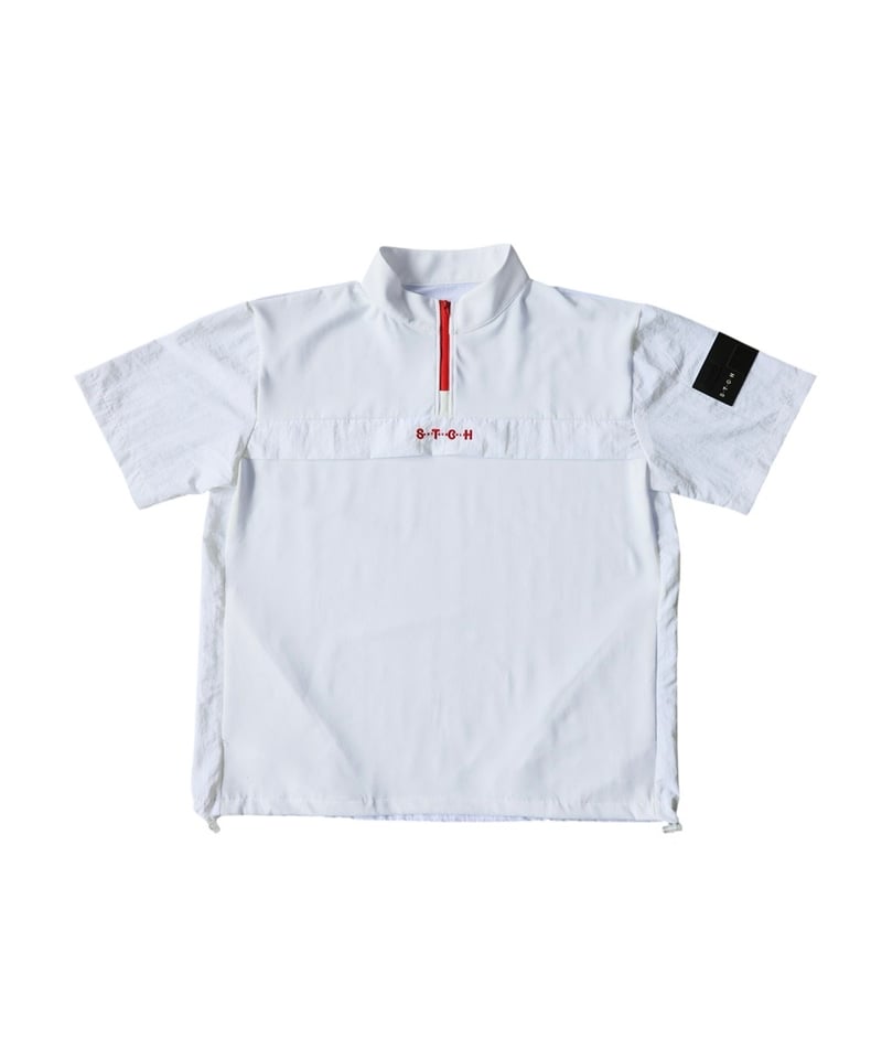 ANTIQUA GOLF×STCH】Half-Zip pullover-White | 【公