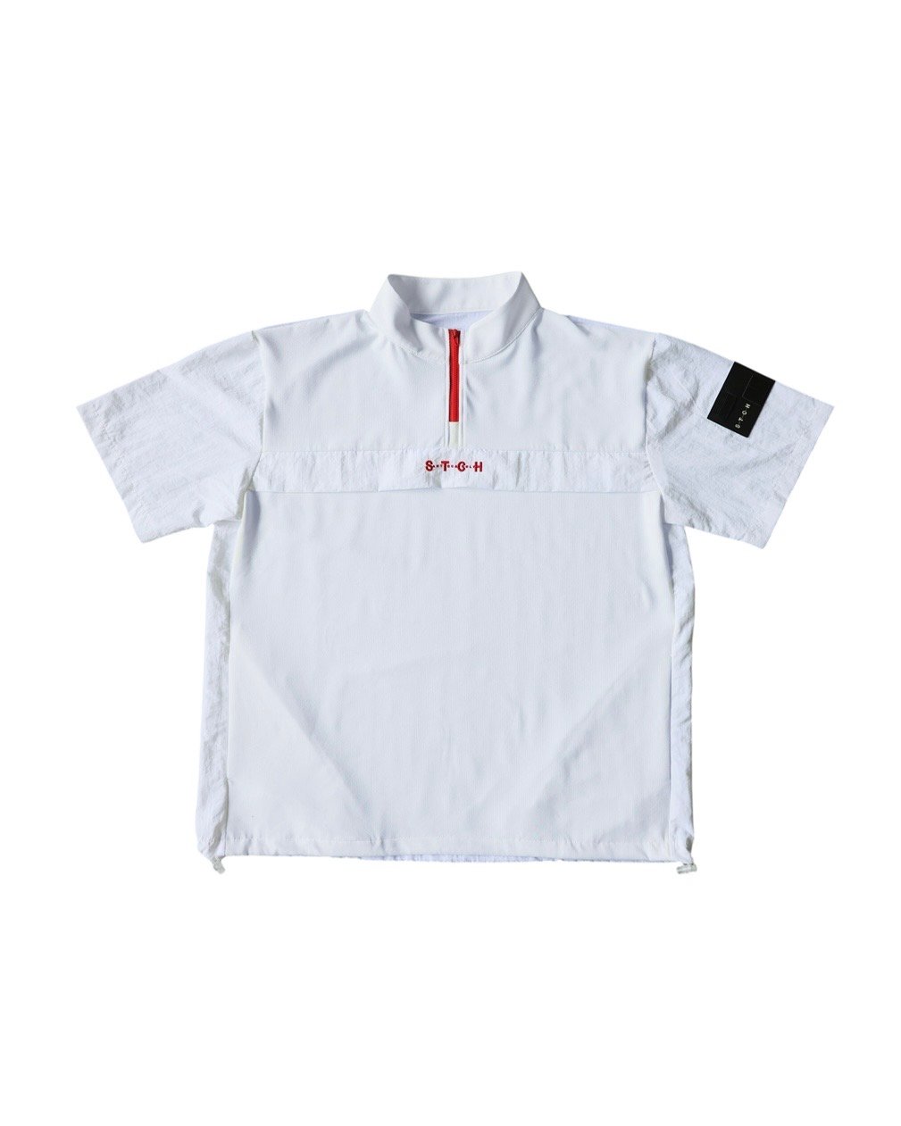 ANTIQUA GOLF×STCH】Half-Zip pullover-White | 【公