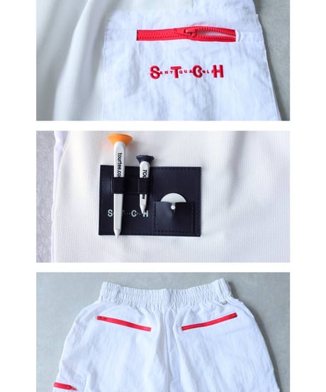 【ANTIQUA GOLF×STCH】Golf Short Pants-black