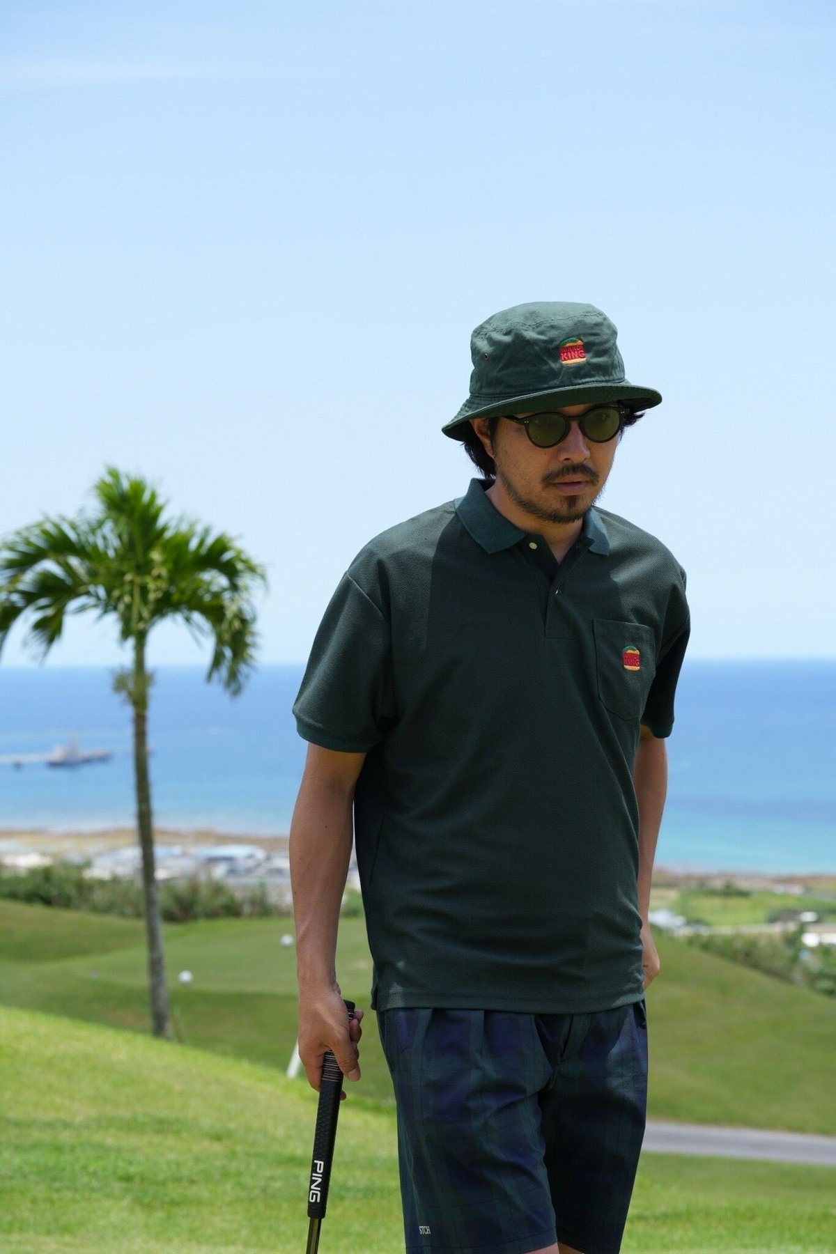 BUNKER KING ポロシャツ ダークグリーン STCH ORIGINAL【bunkerking-polo green】 | 【公式】STCH