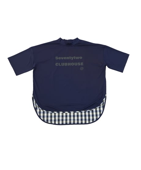 STCH SEVENTYTWO CLUBHOUSE モックネック M ANTIQUAGOLF×STCH】UNISEX（ユニセックス）mockneck logo T