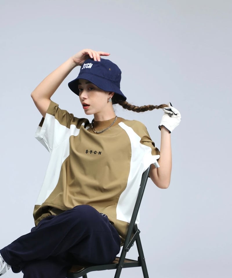 ANTIQUAGOLF×STCH】UNISEX（ユニセックス） ANTIQUAGOLF×STCH】UNISEX(ユニセックス)colored tech ha