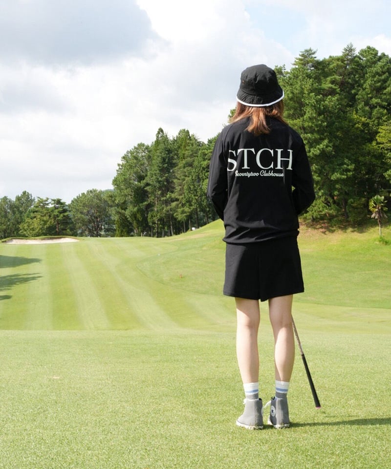 melple×STCH 【Tomcat （トムキャット Vネックプルオーバー）】 melple×STCH 【Tomcat V-neck pullover black（トムキャッ