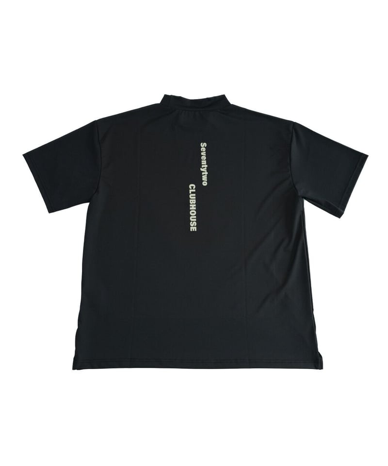 ANTIQUAGOLF×STCH】UNISEX（ユニセックス）mockneck logo T