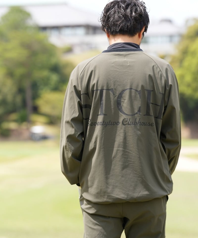 melple×STCH 【Tomcat V-neck pullover olive（トムキャッ