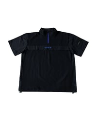 【ANTIQUA GOLF×STCH】Half-Zip pullover-black