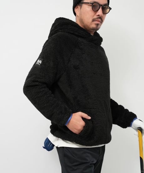 🔴10月29日予約販売スタート STCH ORIGINAL【Boa fleece hoodie -black】