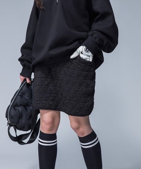 【ANTIQUAGOLF×STCH】LADIES（レディース）quilting skirt