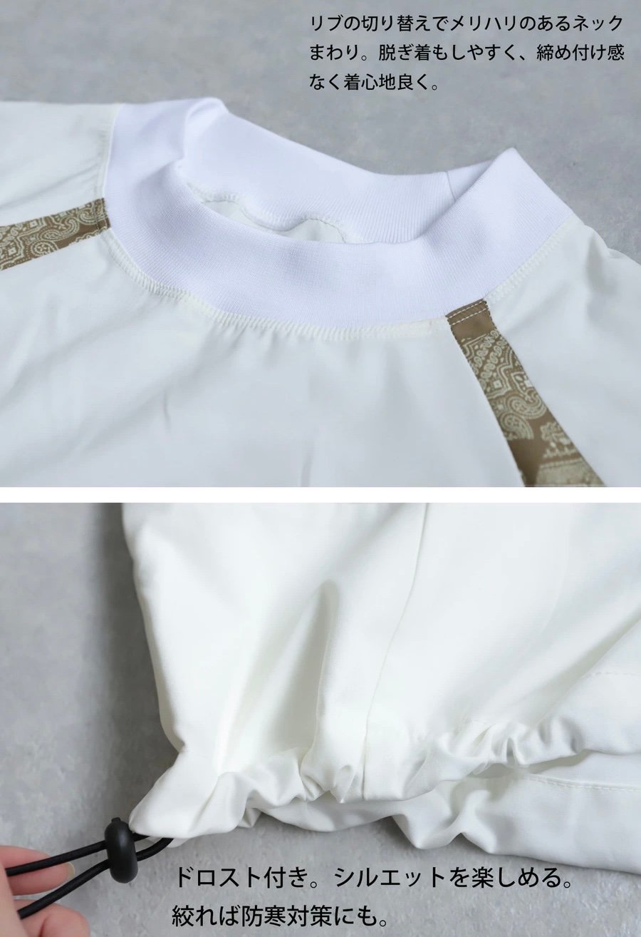 ANTIQUAGOLF×STCH】UNISEX(ユニセックス)paisley×logo to