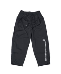 【ANTIQUAGOLF×STCH】UNISEX（ユニセックス）logo pants-black