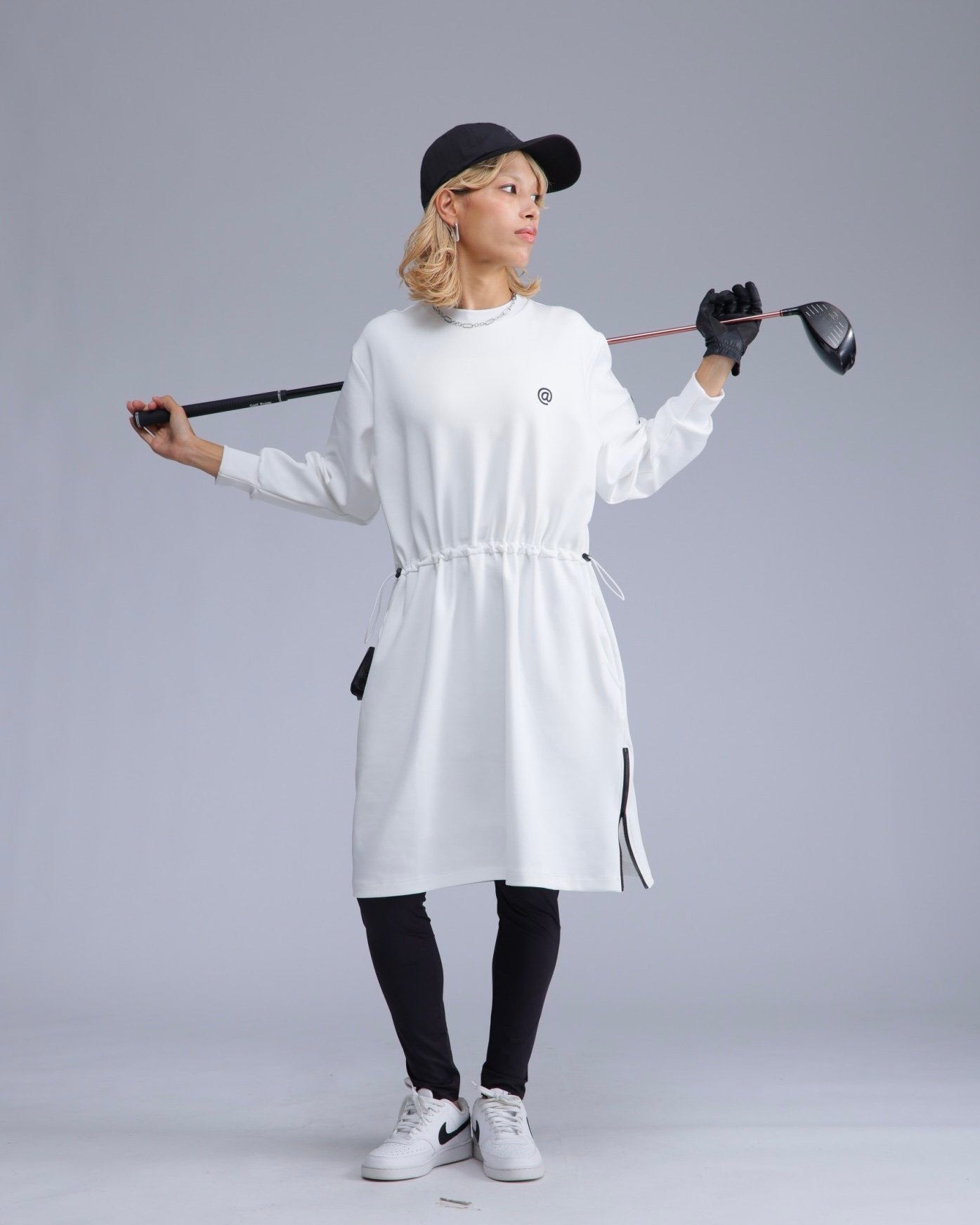ANTIQUAGOLF×STCH】drost onepiece-white | 【公式】ST
