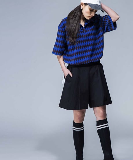 【ANTIQUAGOLF×STCH】LADIES（レディース）A-line half pants