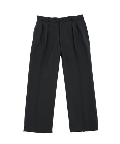 STCH【Twotuck wide pants-black】