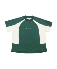 【ANTIQUAGOLF×STCH】UNISEX(ユニセックス)colored tech halfsleeve-green