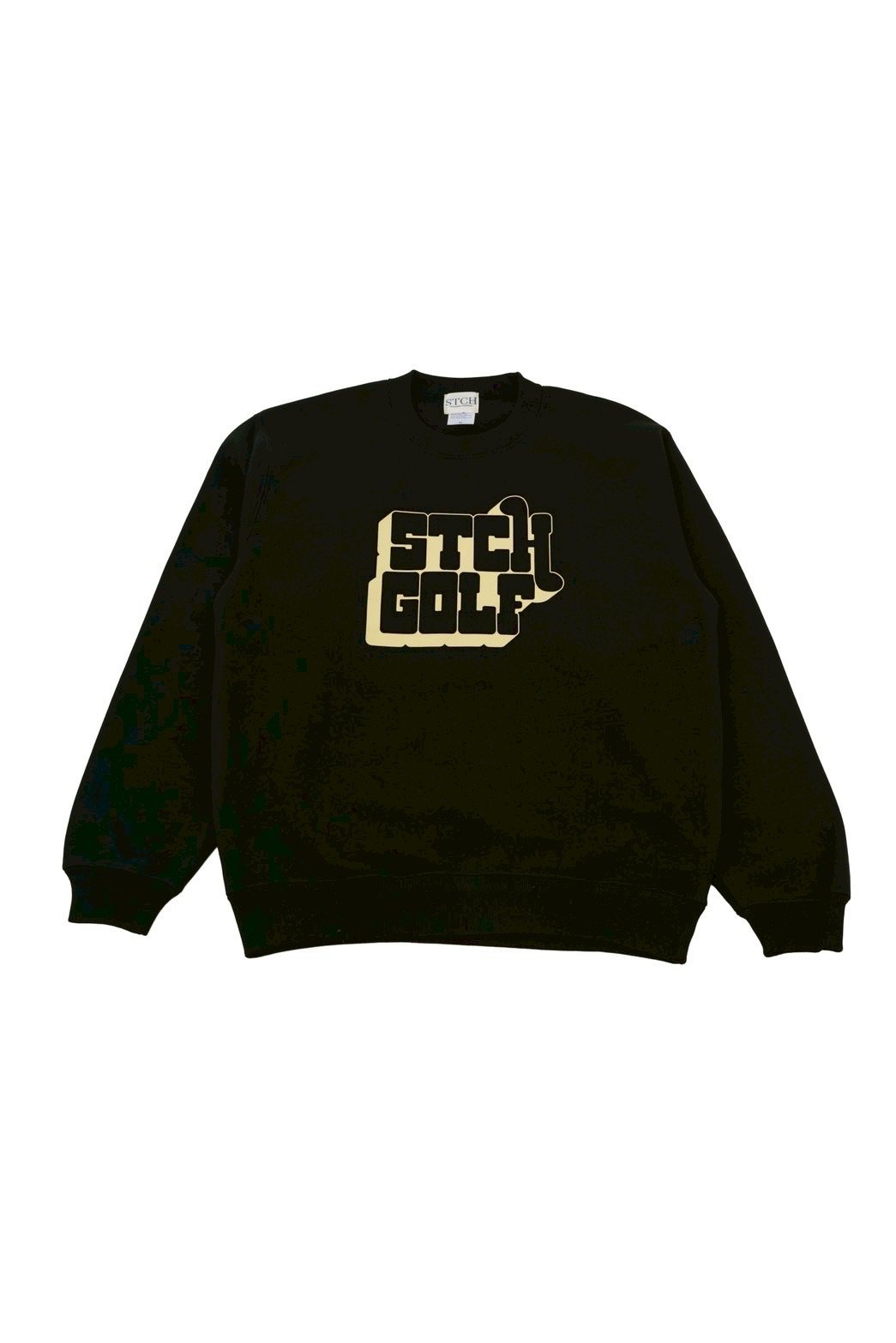 STCH スウェット　サイズL 未使用 STCH ORIGINAL【STCH GOLF LOGO SWEAT-black】 | 【公式