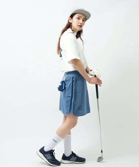 STCH ORIGINAL【OLD GOLF CLUB MOCK NECK-White】