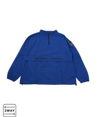 【 ANTIQUAGOLF×STCH 】regen 2waypullover-blue