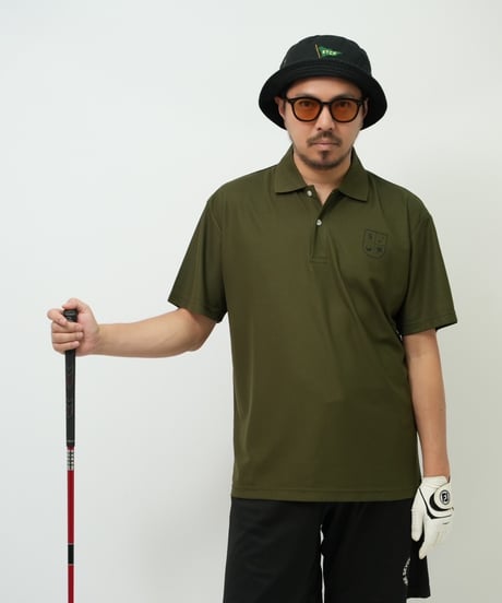 STCH ORIGINAL【STCH LOGO POLO-khaki】