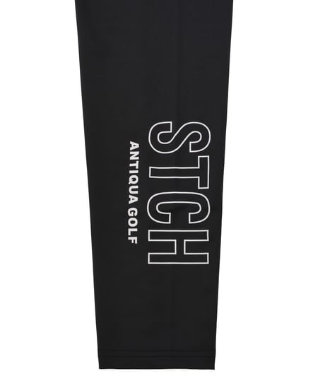 【ANTIQUAGOLF×STCH】Logo leggings-black