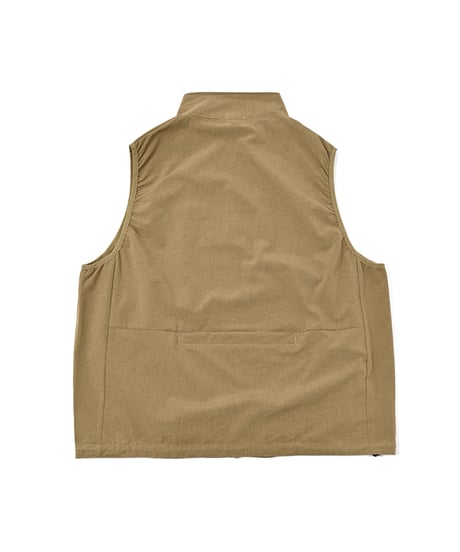 STCH ORIGINAL【Old circle logo vest -beige】