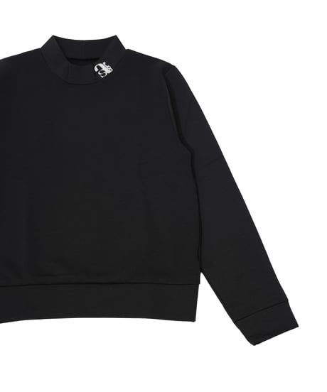 【ANTIQUAGOLF×STCH】logo color scheme tops-black