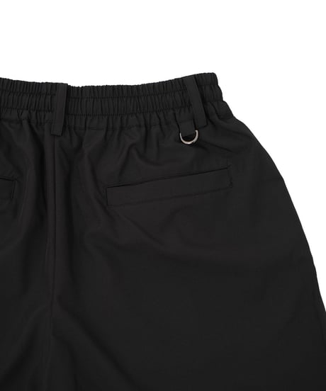 【ANTIQUAGOLF×STCH】UNISEX(ユニセックス)paisley switching halfpants-black