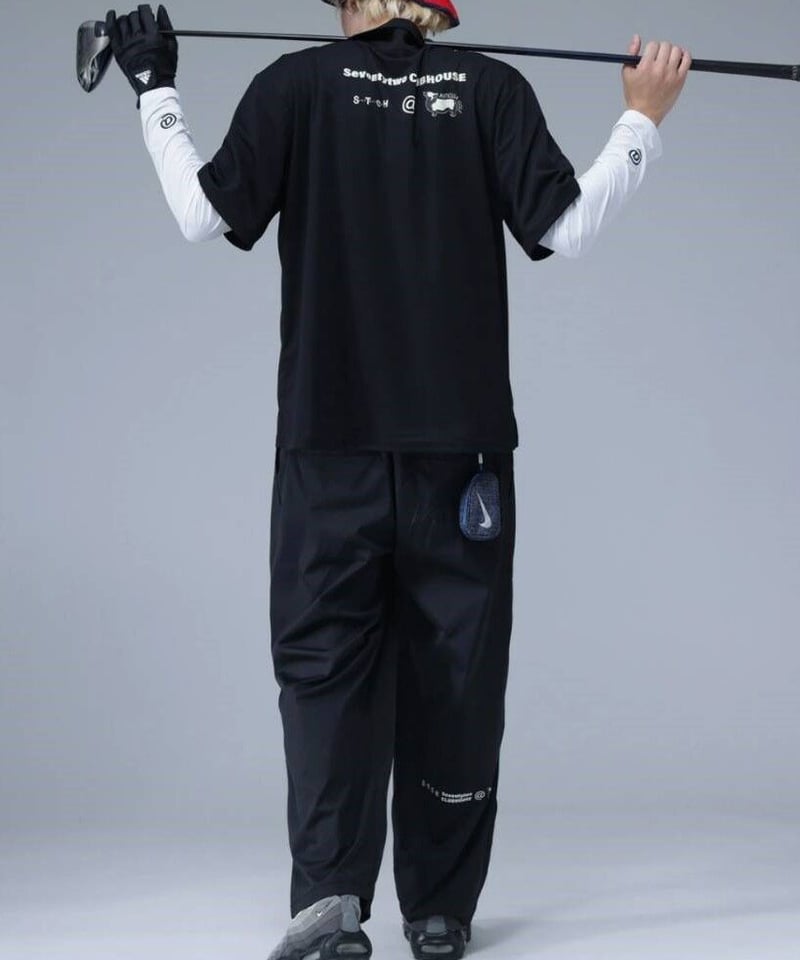 【ANTIQUAGOLF×STCH】（ユニセックス）　ベスト ANTIQUAGOLF×STCH】UNISEX（ユニセックス）V-neck back log