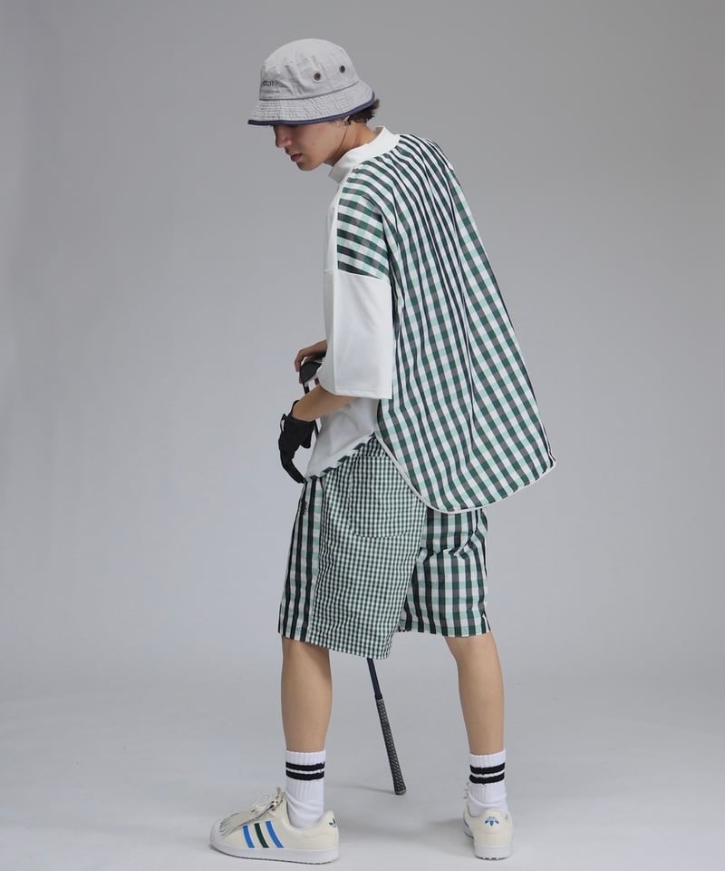 ANTIQUAGOLF×STCH】UNISEX(ユニセックス)check pattern s