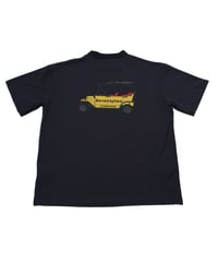 【ANTIQUAGOLF×STCH】UNISEX（ユニセックス）back print tee-black