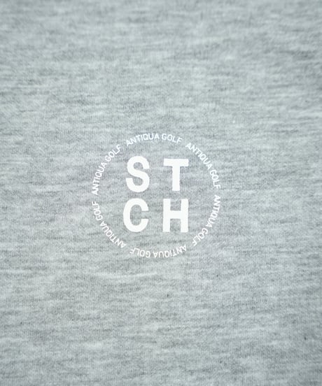 【 ANTIQUAGOLF×STCH 】petal sleeve tops-gray
