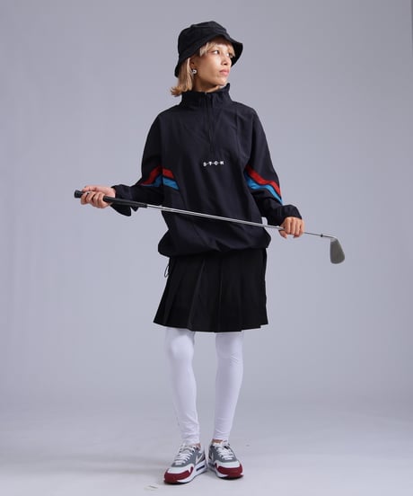 【ANTIQUAGOLF×STCH】Logo leggings-white