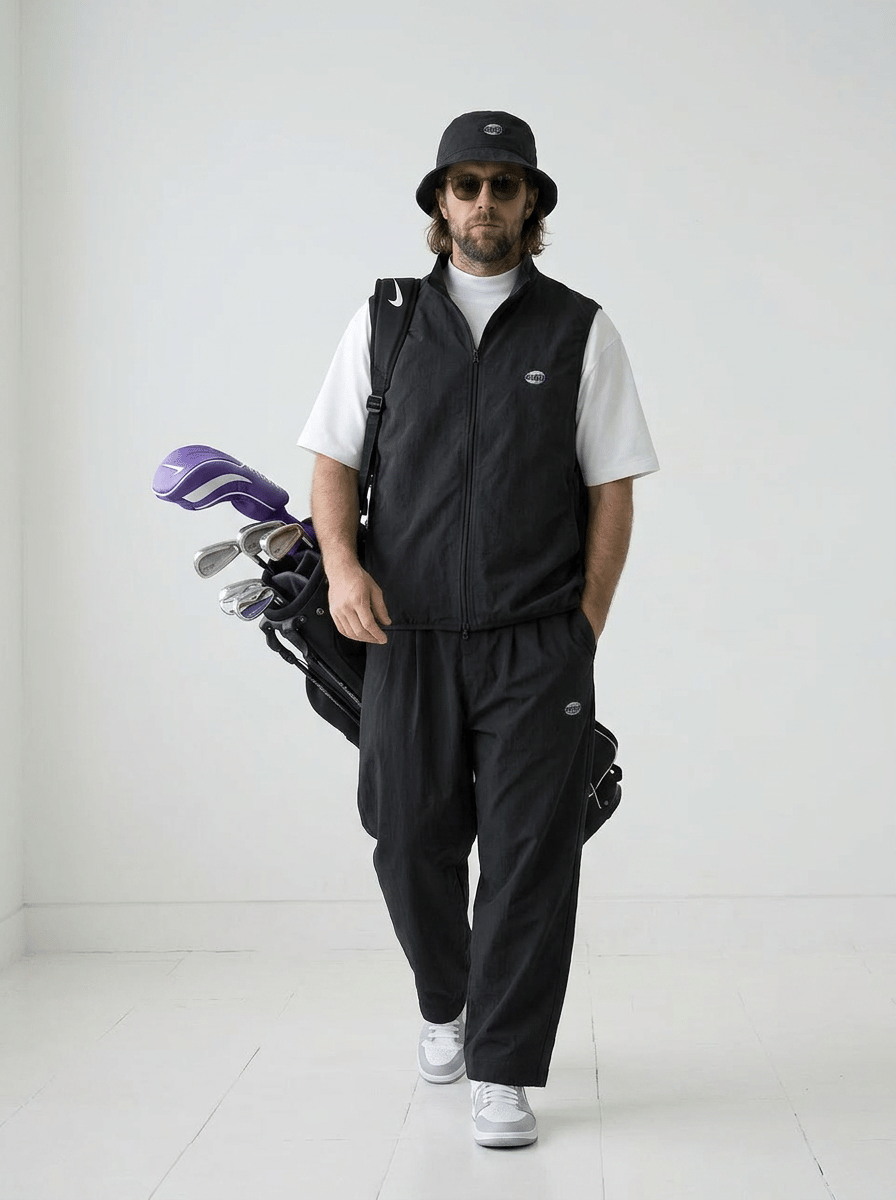 STCH ORIGINAL【Old circle logo pants-gray】 | 【公式
