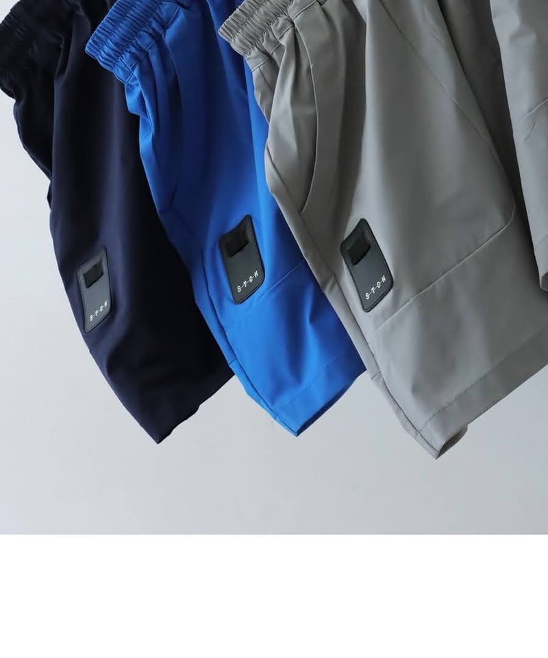ANTIQUAGOLF×STCH】UNISEX（ユニセックス）logo half pants