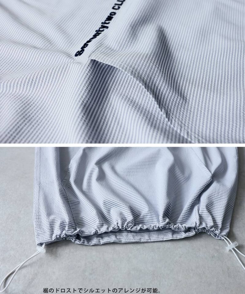 ANTIQUA GOLF×STCH】 SeersuckerTops-stripe | 【公式