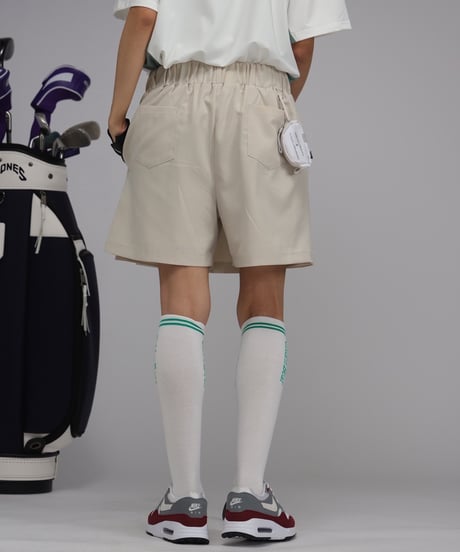 【 ANTIQUAGOLF×STCH 】Pleated Skirt-beige