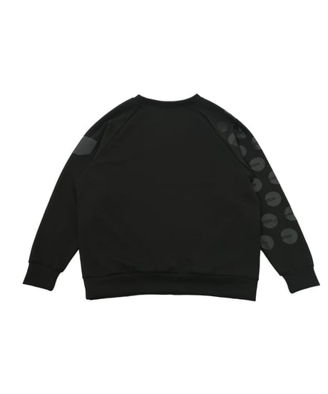 【ANTIQUAGOLF×STCH】UNISEX（ユニセックス）dot design tops-black