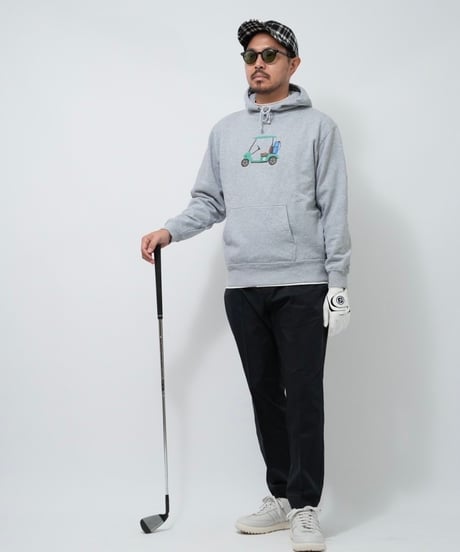 STCH  UNISEX（ユニセックス）【Cart logo hoodie-gray】