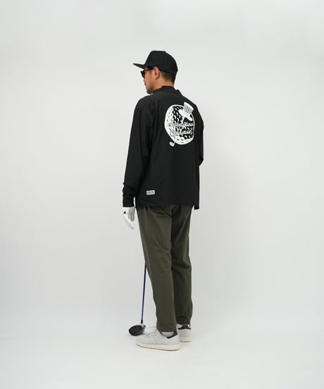 STCH ORIGINAL 【mockneck long sleeve golkees L/S-black】