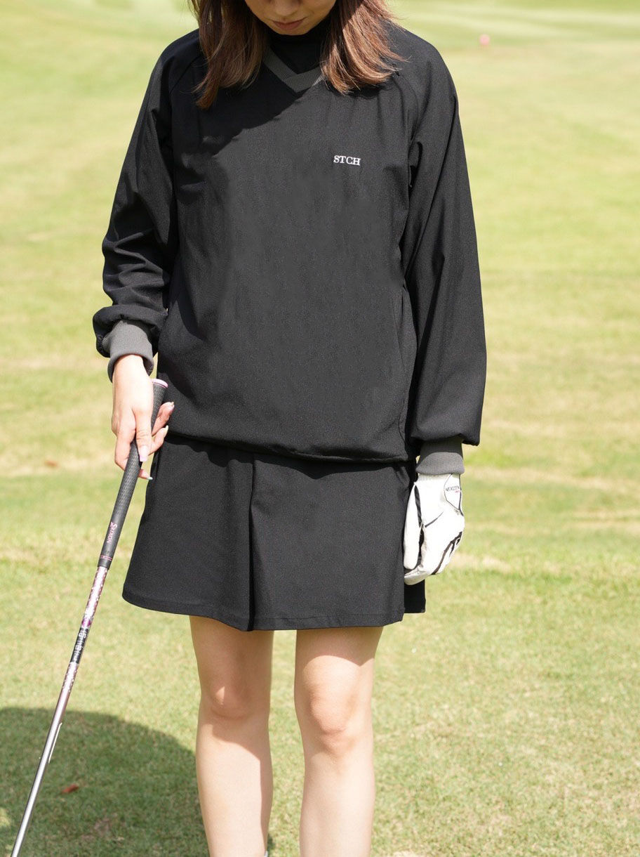 LADIES】究極のストレッチ素材！melple×STCH 【Tomcat V-neck p