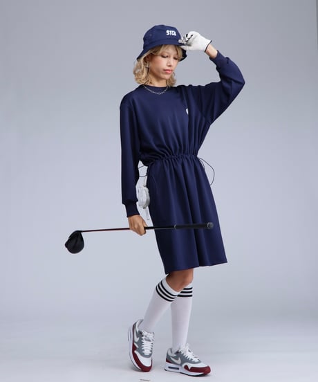 【ANTIQUAGOLF×STCH】drost onepiece-navy