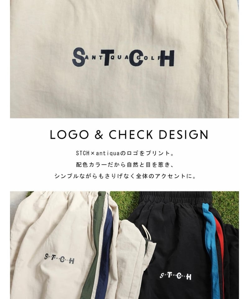 ANTIQUAGOLF×STCH】UNISEX（ユニセックス） Asymmetric Lin