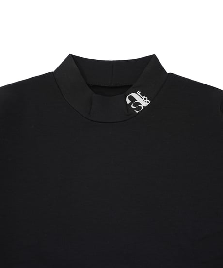 【ANTIQUAGOLF×STCH】logo color scheme tops-black