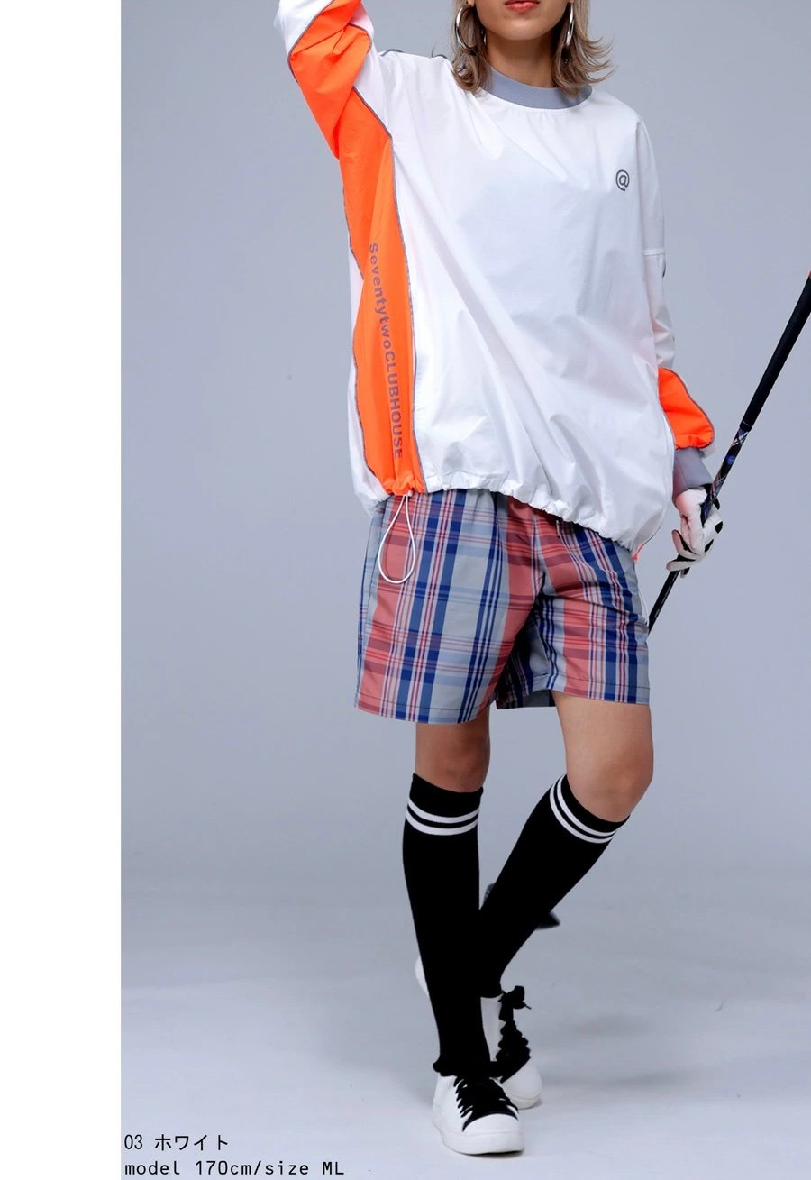 ANTIQUAGOLF×STCH】UNISEX（ユニセックス）line design pul
