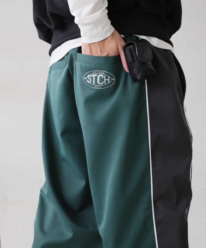 【ANTIQUAGOLF×STCH】check logo pants ANTIQUAGOLF×STCH】UNISEX（ユニセックス）check logo pant
