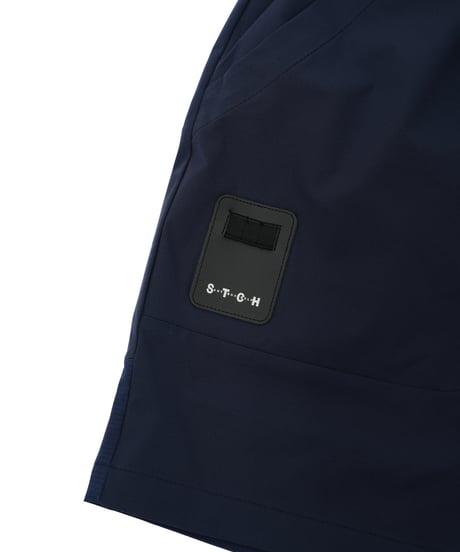 【ANTIQUAGOLF×STCH】UNISEX（ユニセックス）logo half pants-navy