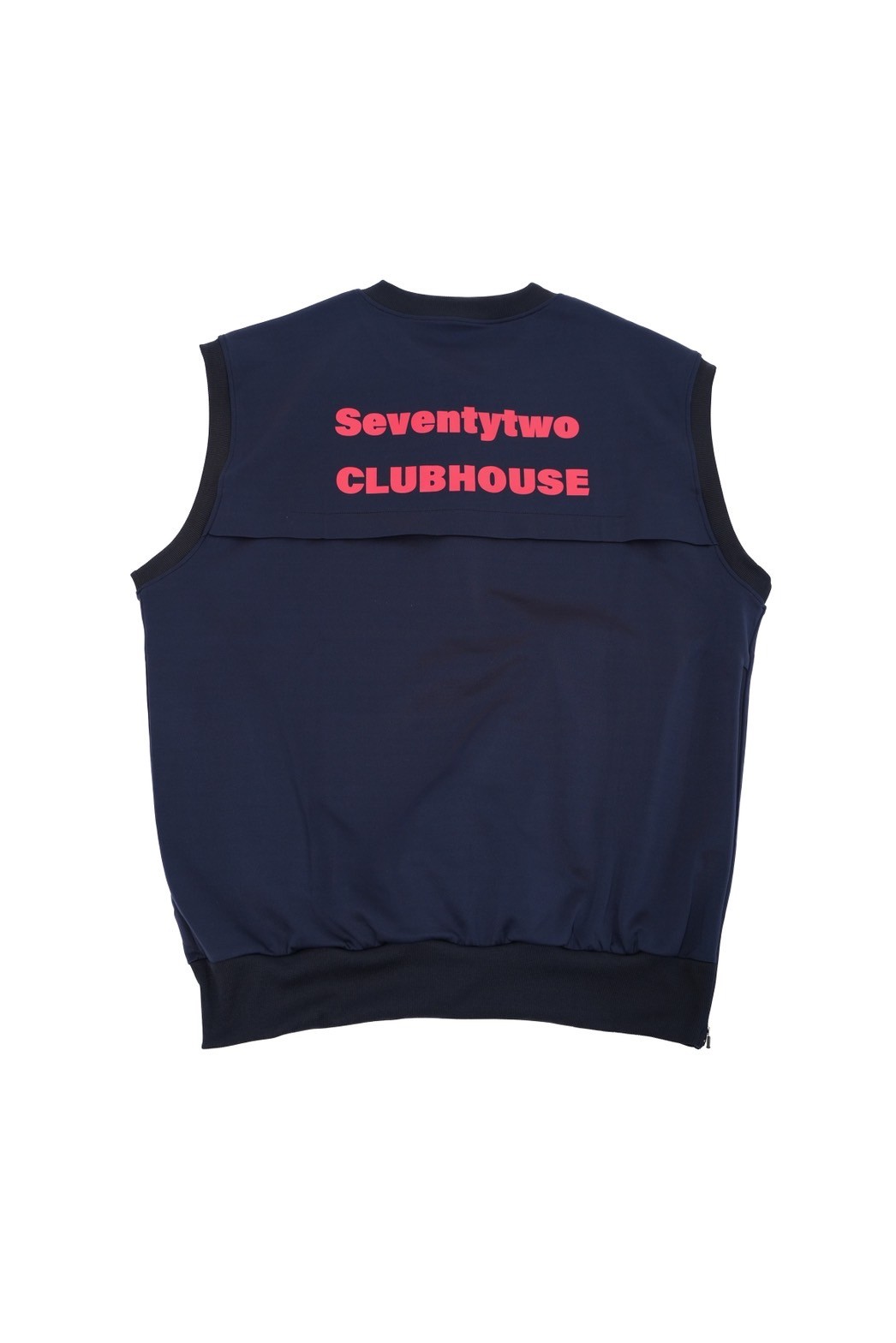 ANTIQUAGOLF×STCH】UNISEX（ユニセックス）V-neck back log