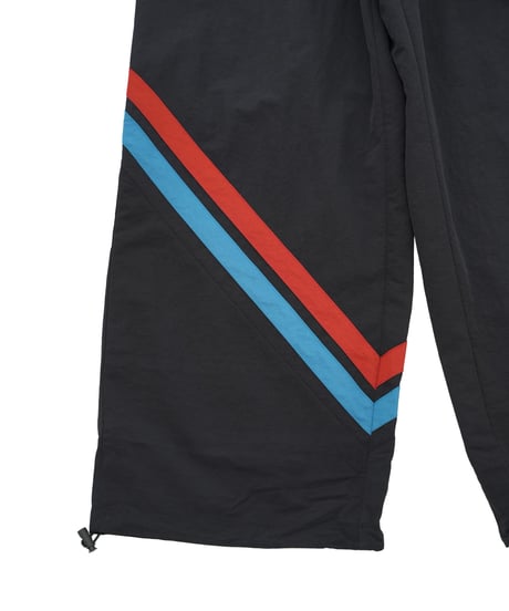 【ANTIQUAGOLF×STCH】UNISEX（ユニセックス） Asymmetric Line Pants-black