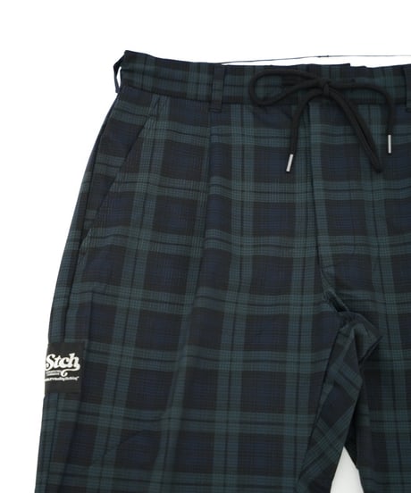 STCH ORIGINAL 【COOL DOTS series Blackwatch pants-green】